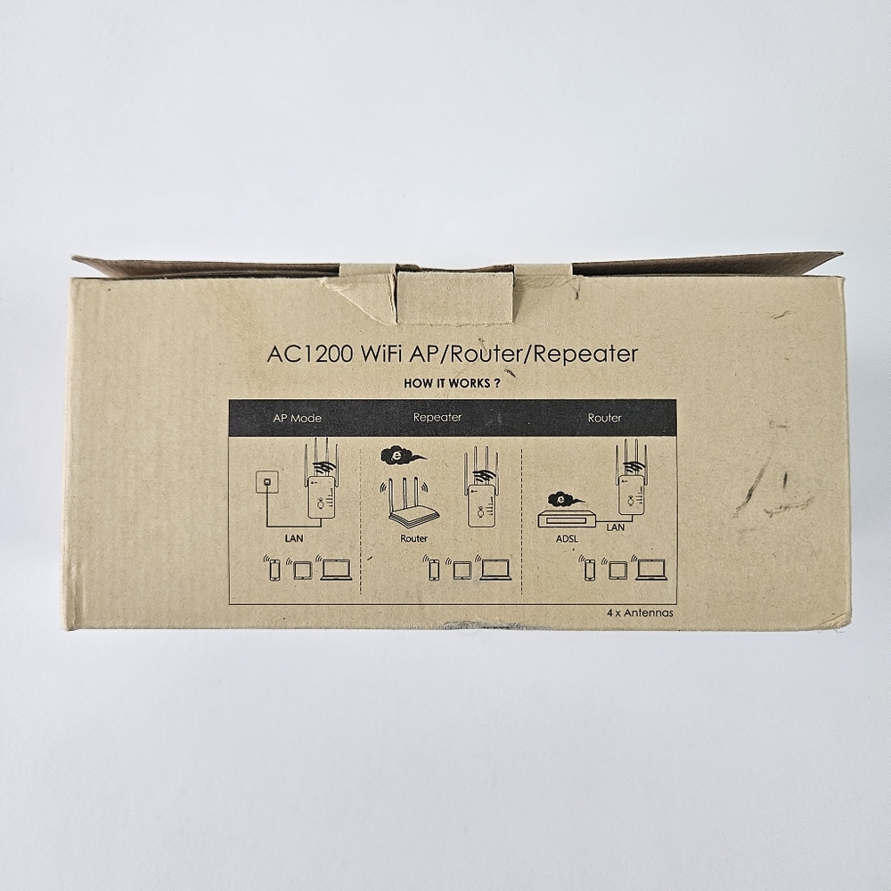 Aukey AC1200 Dual Band Wireless Adapter WF-R8 Router Repeater - Picture 8 of 12
